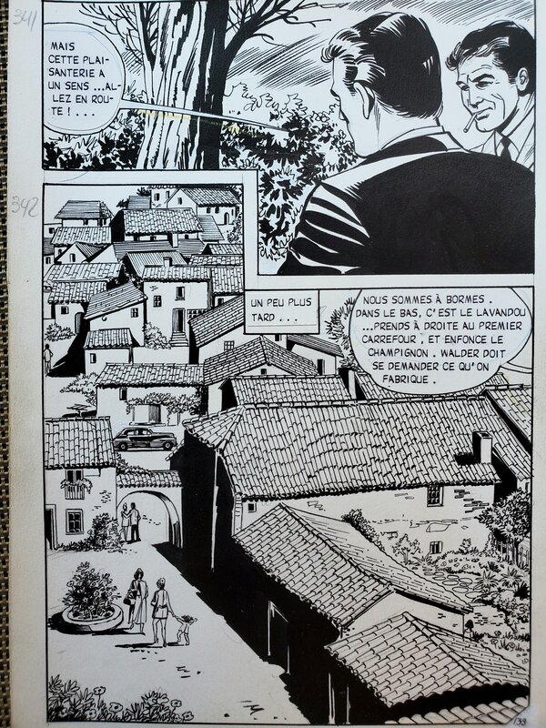 planche originale  ??? - Planche originale