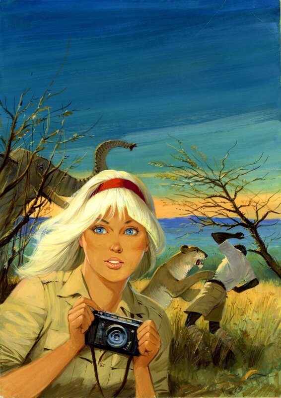 Alice en Safari by Jean Sidobre - Original Cover