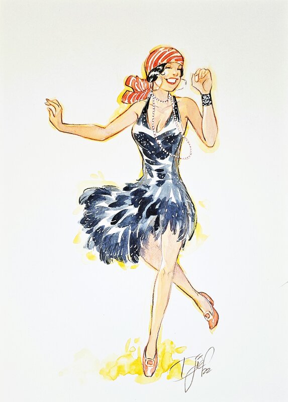 Louise Pembleton by Djief - Original Illustration