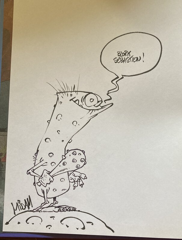 Midam, Kid Paddle : un monstre - Sketch