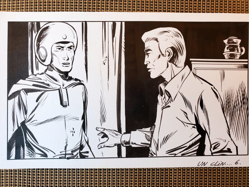 Jacques Géron, CLIN D'OEIL DU DESTIN - Original Illustration