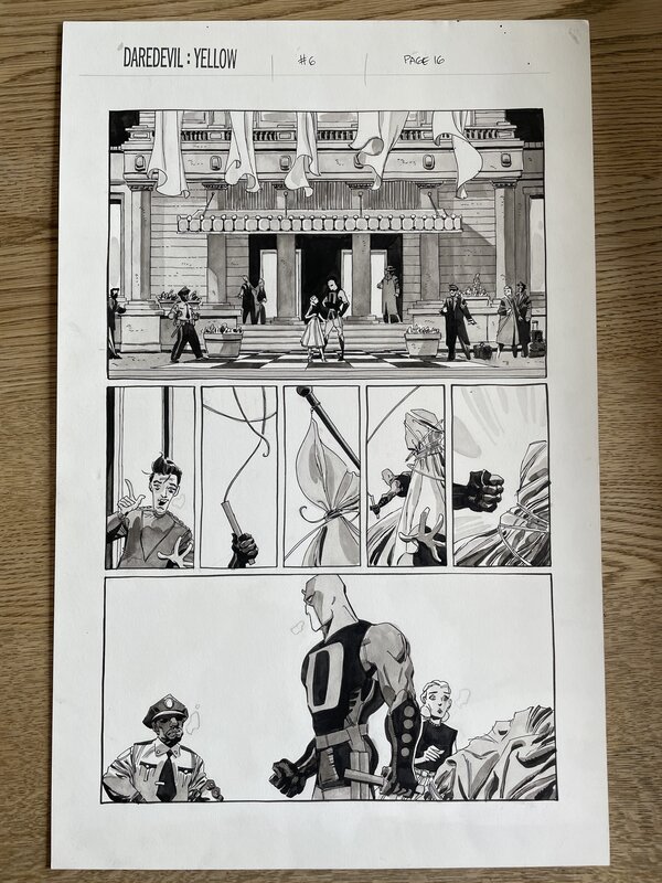 Daredevil Yellow by Tim Sale - Comic Strip