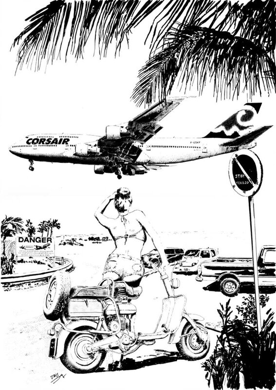 Juliana par Thib - Illustration originale