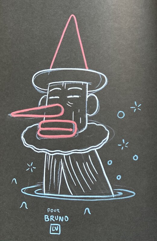 Paolo Pinocchio par Lucas Varela - Dédicace