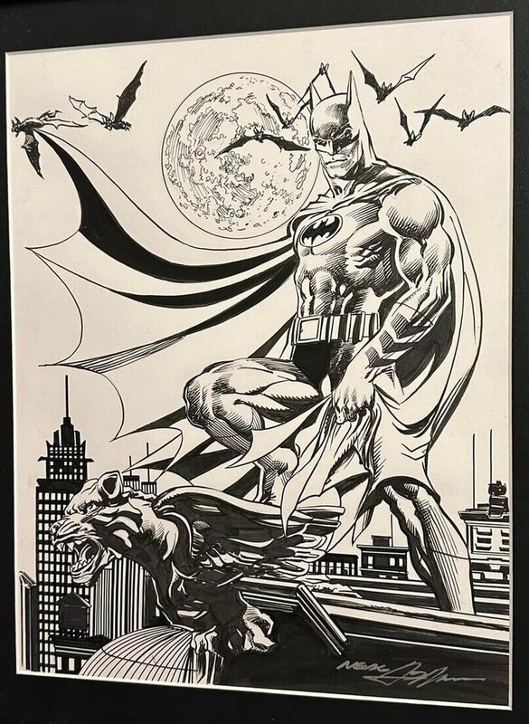 Batman by Neal Adams - Original Illustration
