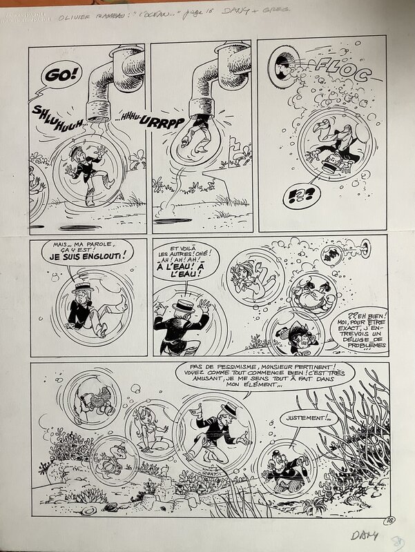 Olivier Rameau by Dany - Comic Strip