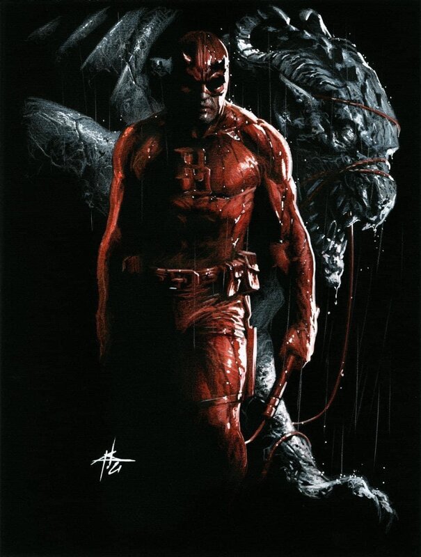 Daredevil by Gabriele Dell'Otto - Original Illustration