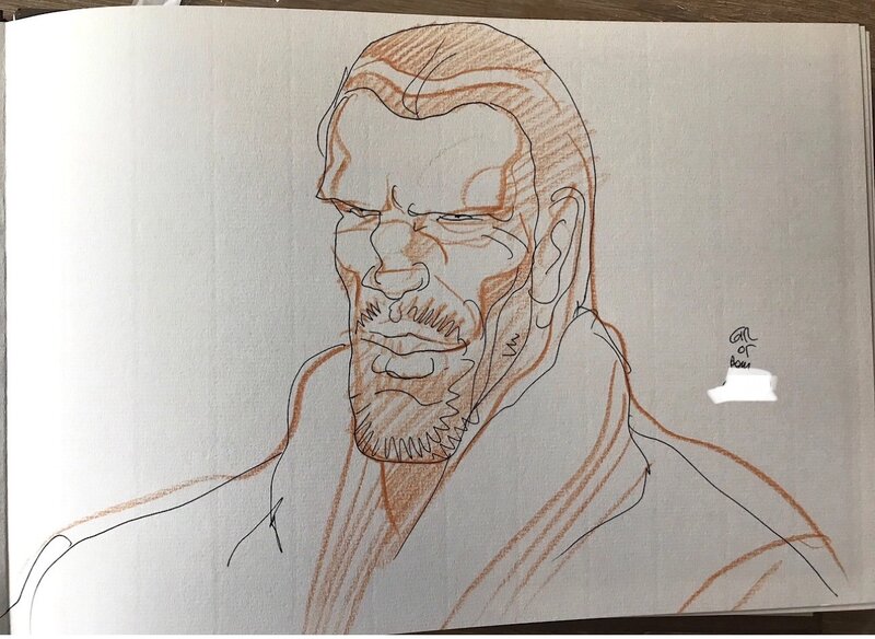 Blueberry by Jean Giraud - Sketch