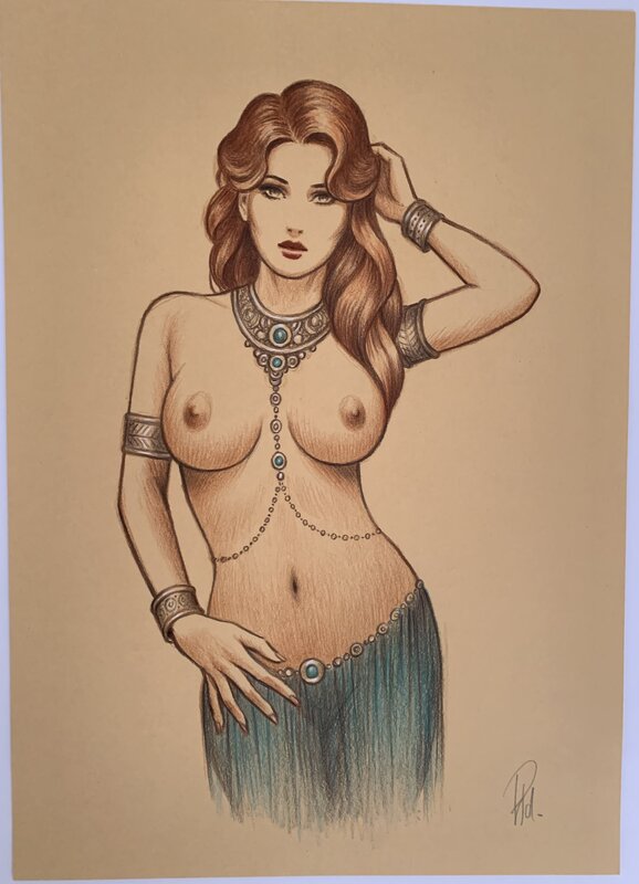 Éléanore par Laurent Paturaud - Planche originale