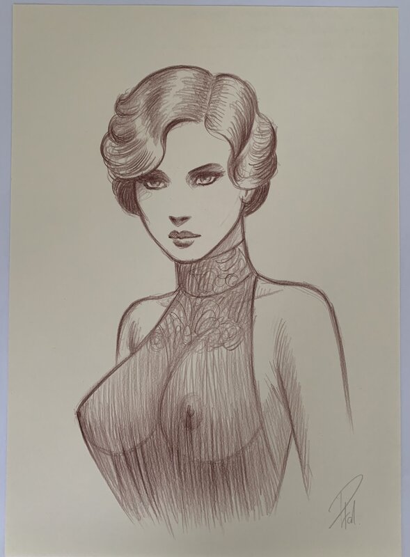 Eva by Laurent Paturaud - Original Illustration