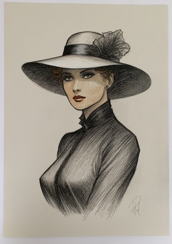 Scarlett par Laurent Paturaud - Illustration originale