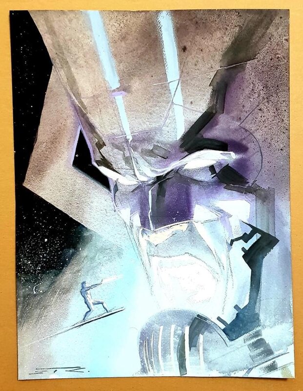 Galactus by Esad Ribic - Original Illustration