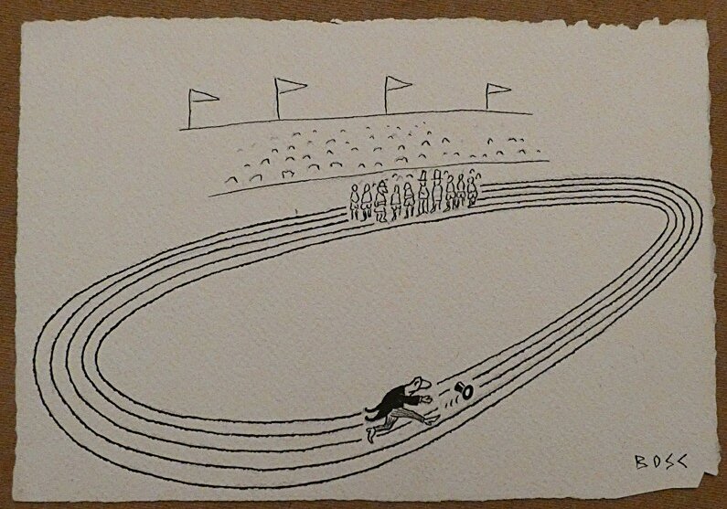 Jean Bosc, Qui va porter le chapeau pour les jeux olympiques 2024 ? - Illustration originale