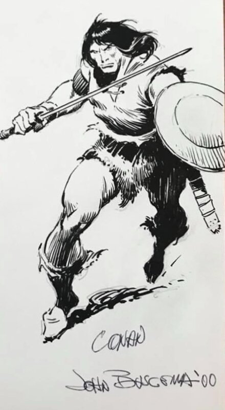 Conan by John Buscema - Original Illustration