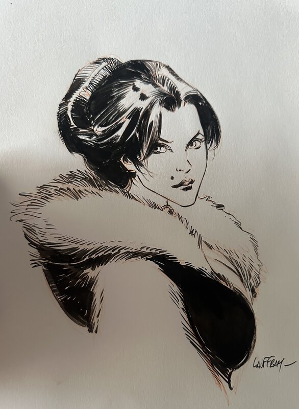 Mathieu Lauffray, Lady Vivian Hastings - Illustration originale
