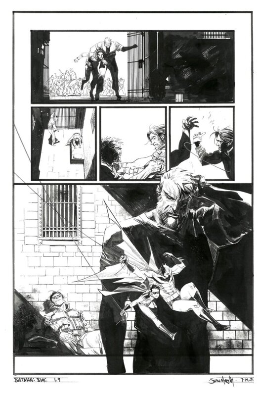 Sean Murphy, Batman Beyond the White knight 1 page 9 - Planche originale