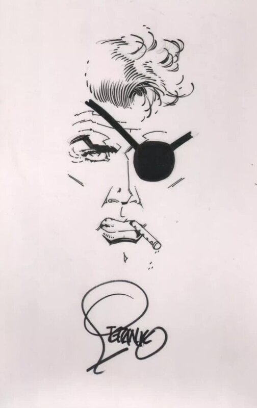 Nick Fury by Jim Steranko - Original Illustration
