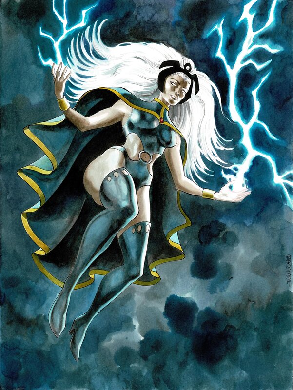 For sale - Storm by Pierre Taranzano - Original Illustration