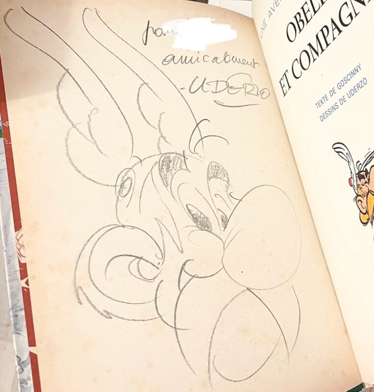 Asterix by Albert Uderzo - Sketch