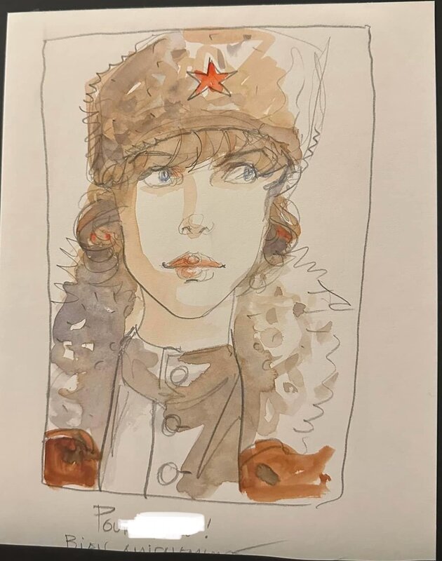 Mattéo by Jean-Pierre Gibrat - Sketch