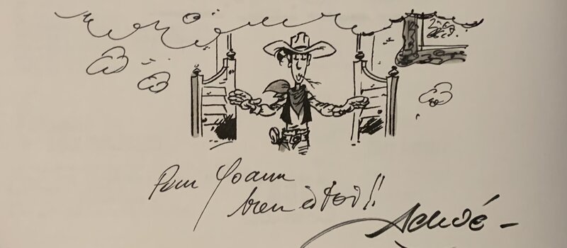 Achdé - Lucky Luke - Sketch