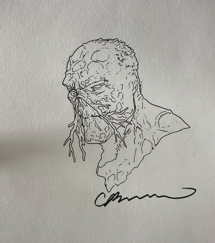 Swampthing by Lee Bermejo - Original Illustration