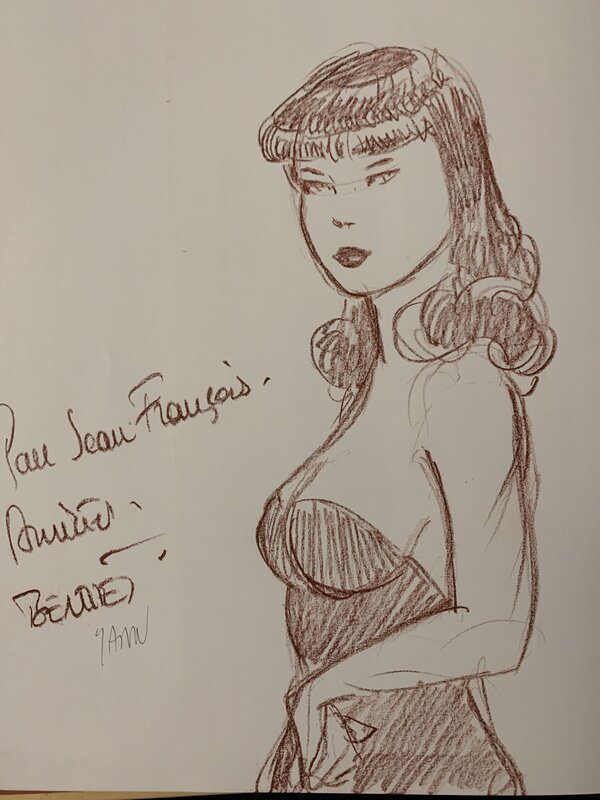 Berthet - Pin Up T1 - Sketch
