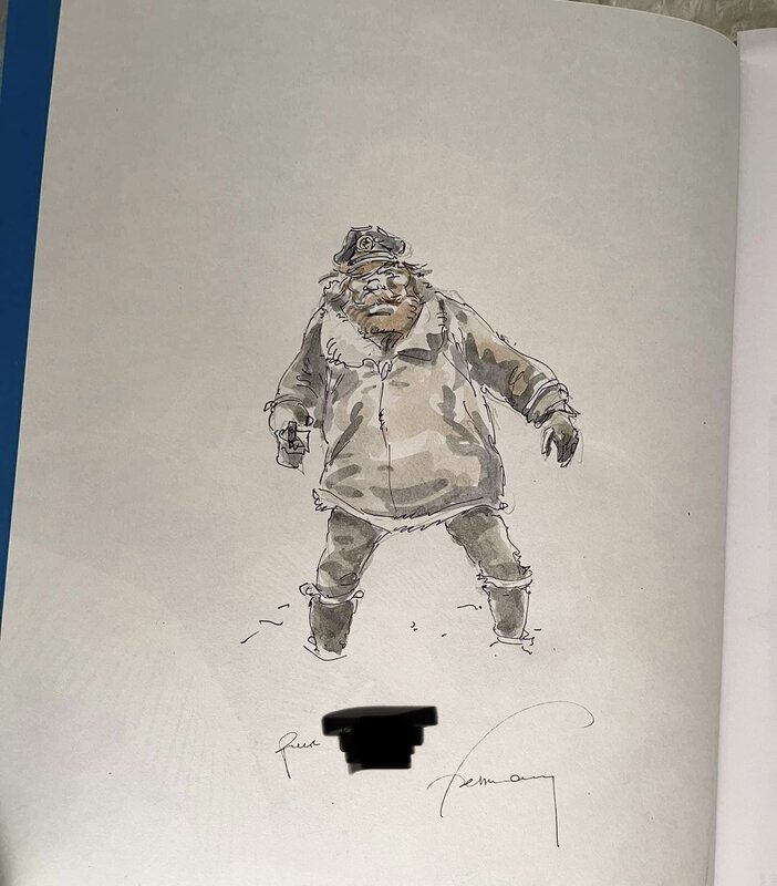 Bernard Prince by Hermann - Sketch
