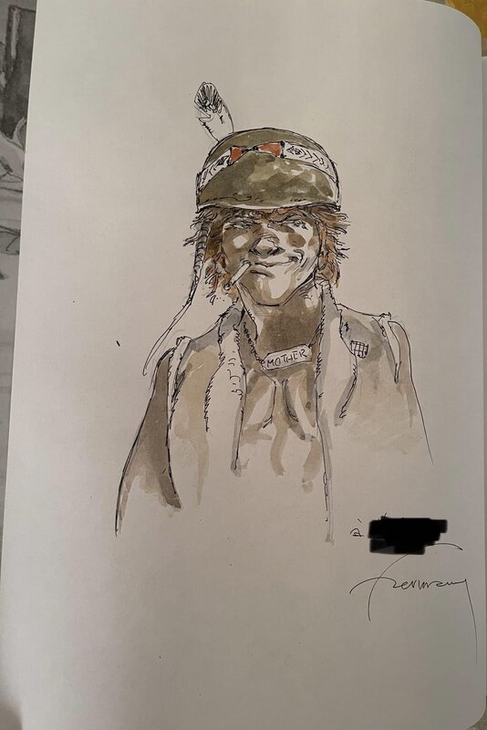 Kurdy par Hermann - Dédicace