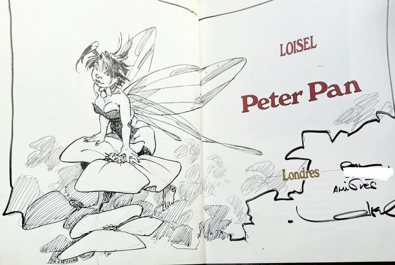 Clochette by Régis Loisel - Sketch