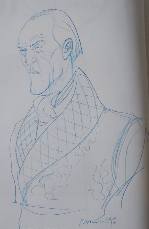 Rapaces tome 1 EO by Enrico Marini - Sketch