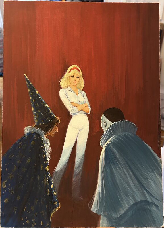 Alice voit rouge par Jean Sidobre, Georges Lévis - Couverture originale