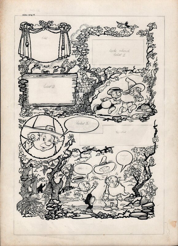 Olle Kapoen by Toonder Studio's, Marten Toonder, Phiny Dick - Comic Strip