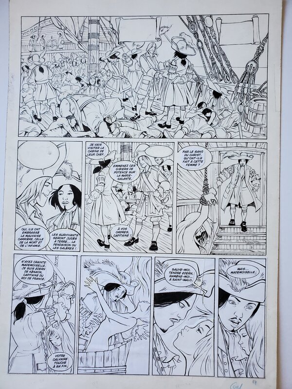 Guy Michel, planche originale   ???? - Comic Strip