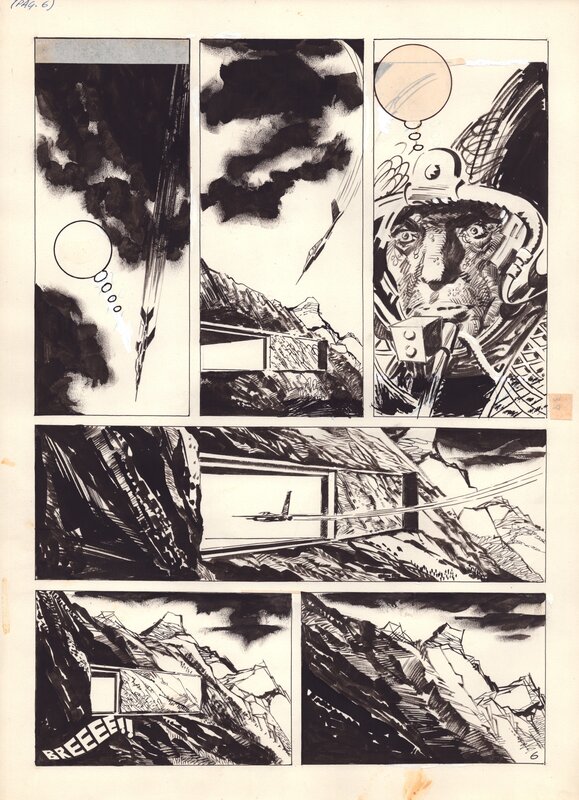 En vente - Alberto Breccia - Agente Nadie's final episode - Planche originale