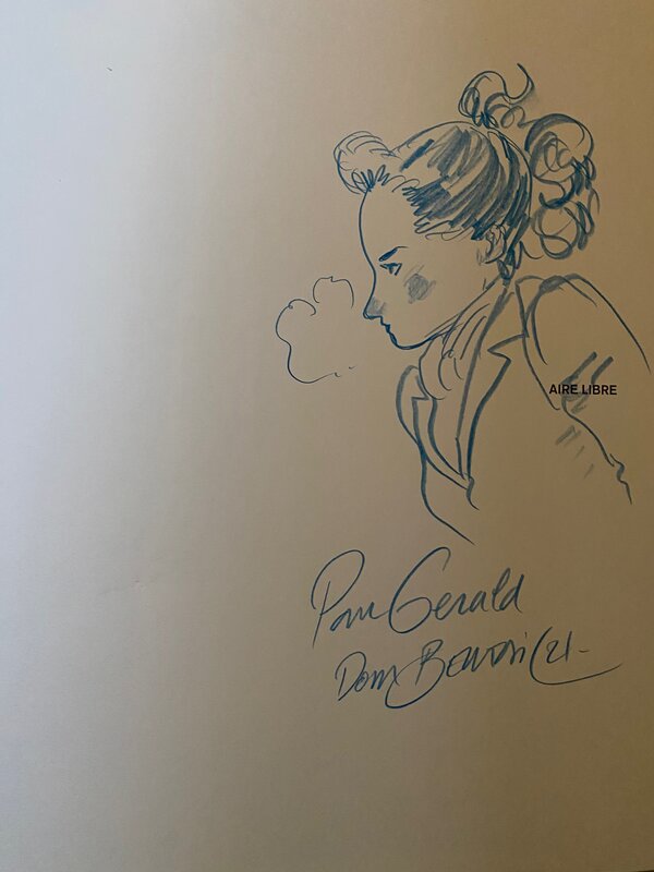 Dominique Bertail, illustration originale,