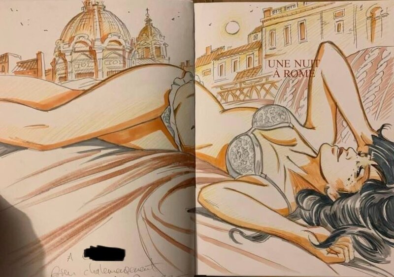 Une nuit à Rome par Jim - Dédicace