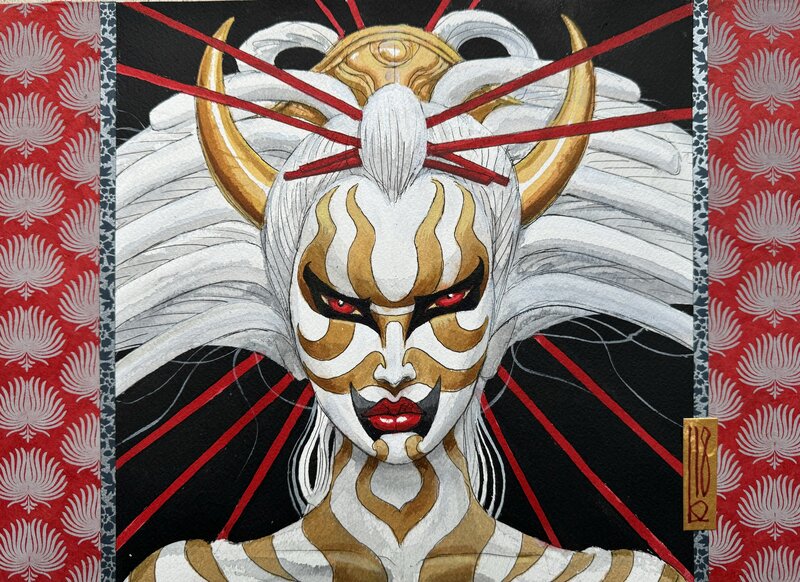 For sale - Edo by Olivier Ledroit - Original Illustration
