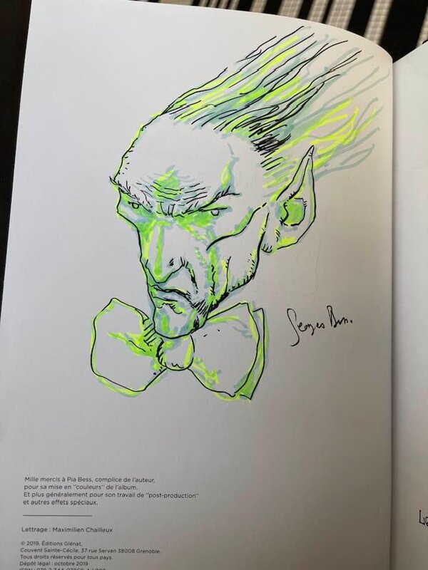 Dracula by Georges Bess - Sketch