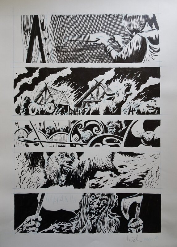 L'exilé by Erik Kriek - Comic Strip