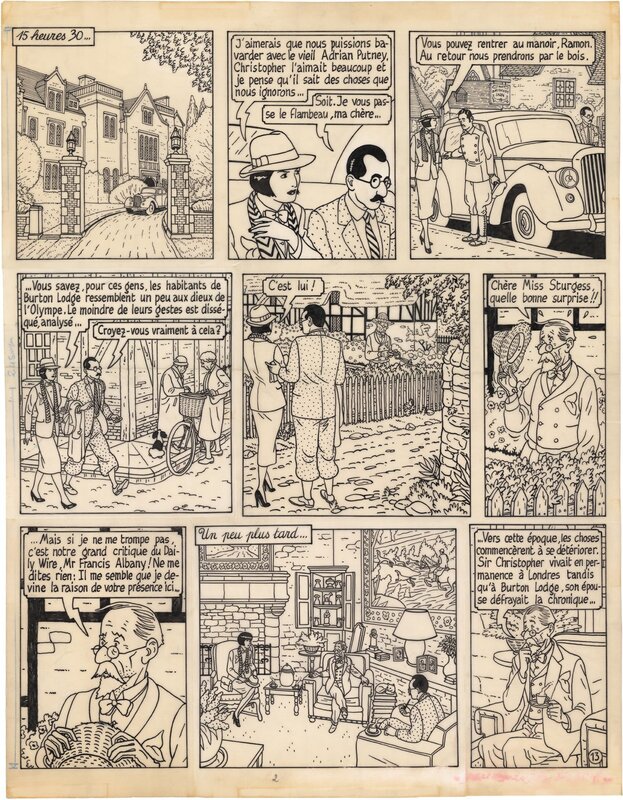 Floc’h, Francois Rivière, Albany & Sturgess - Le dossier Harding - Comic Strip