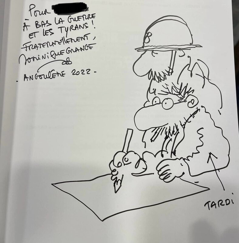 Putain de guerre ! par Jacques Tardi - Dédicace