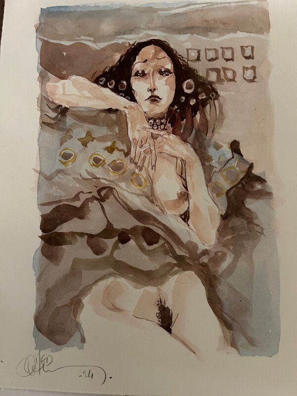Fabrice Meddour, illustration originale - Illustration originale