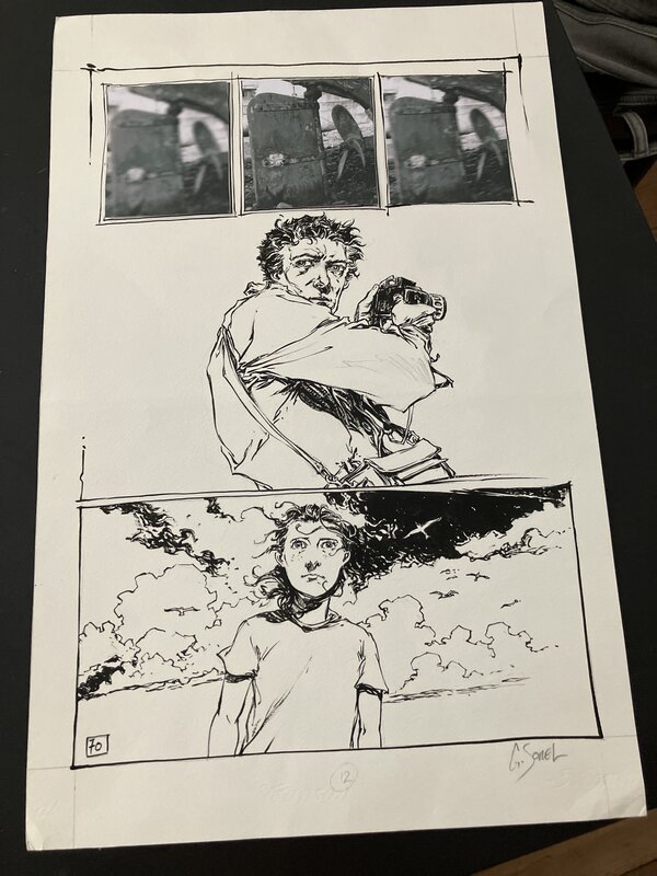 En vente - Guillaume sorel - Planche originale