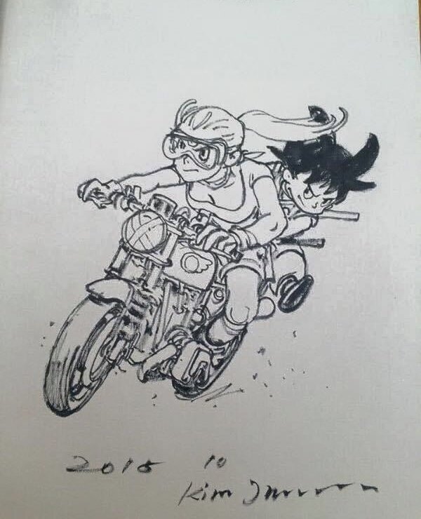 Hommage à Toriyama by Kim Jung Gi - Original Illustration