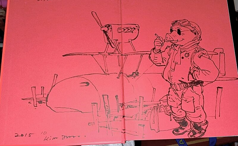 Porco Rosso par Kim Jung Gi - Dédicace