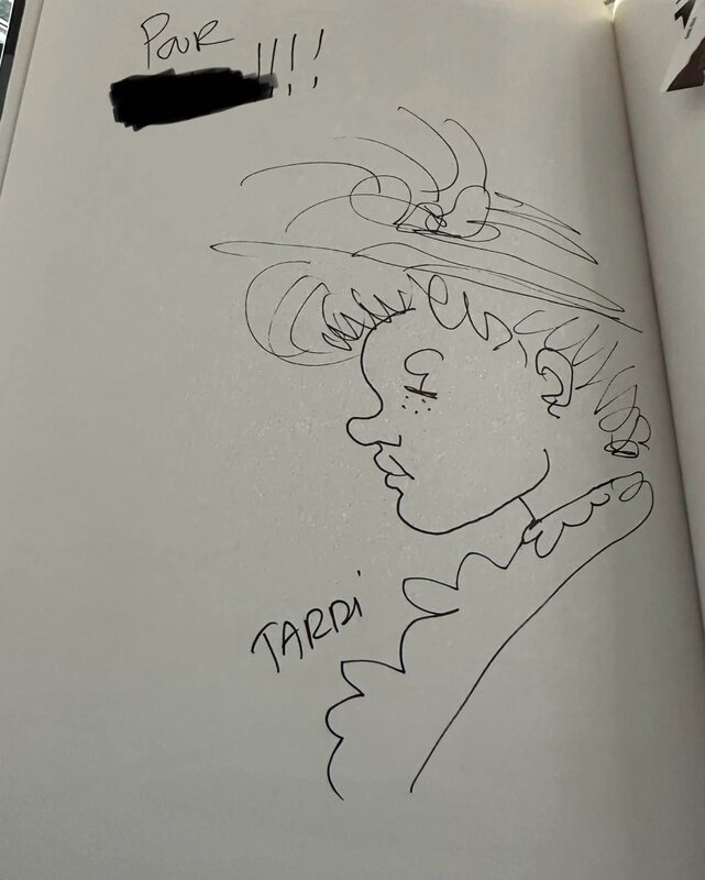 Adèle Blanc sec par Jacques Tardi - Dédicace