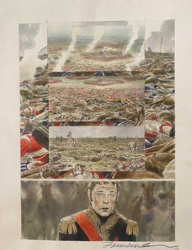 Andréi Arinouchkine, planche originale, 