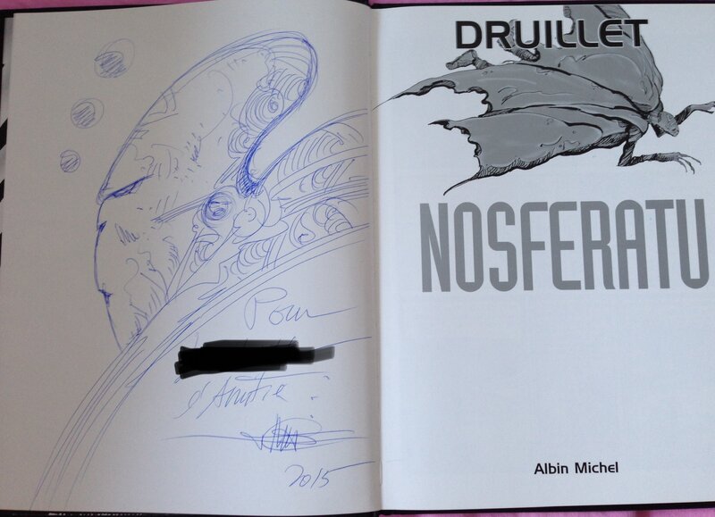 Nosferatu par Philippe Druillet - Dédicace