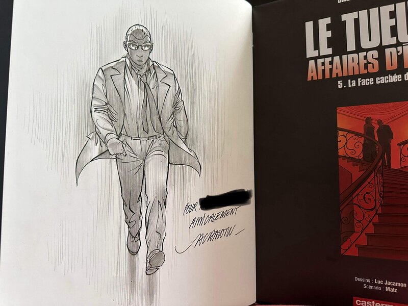 Le tueur par Luc Jacamon - Dédicace